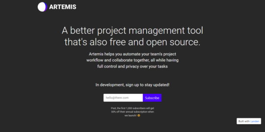 Project Management Tool Website Review: Artemis App | Draftss Blog
