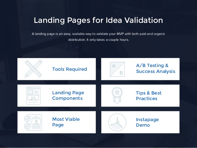 How to design a good MVP Landing page