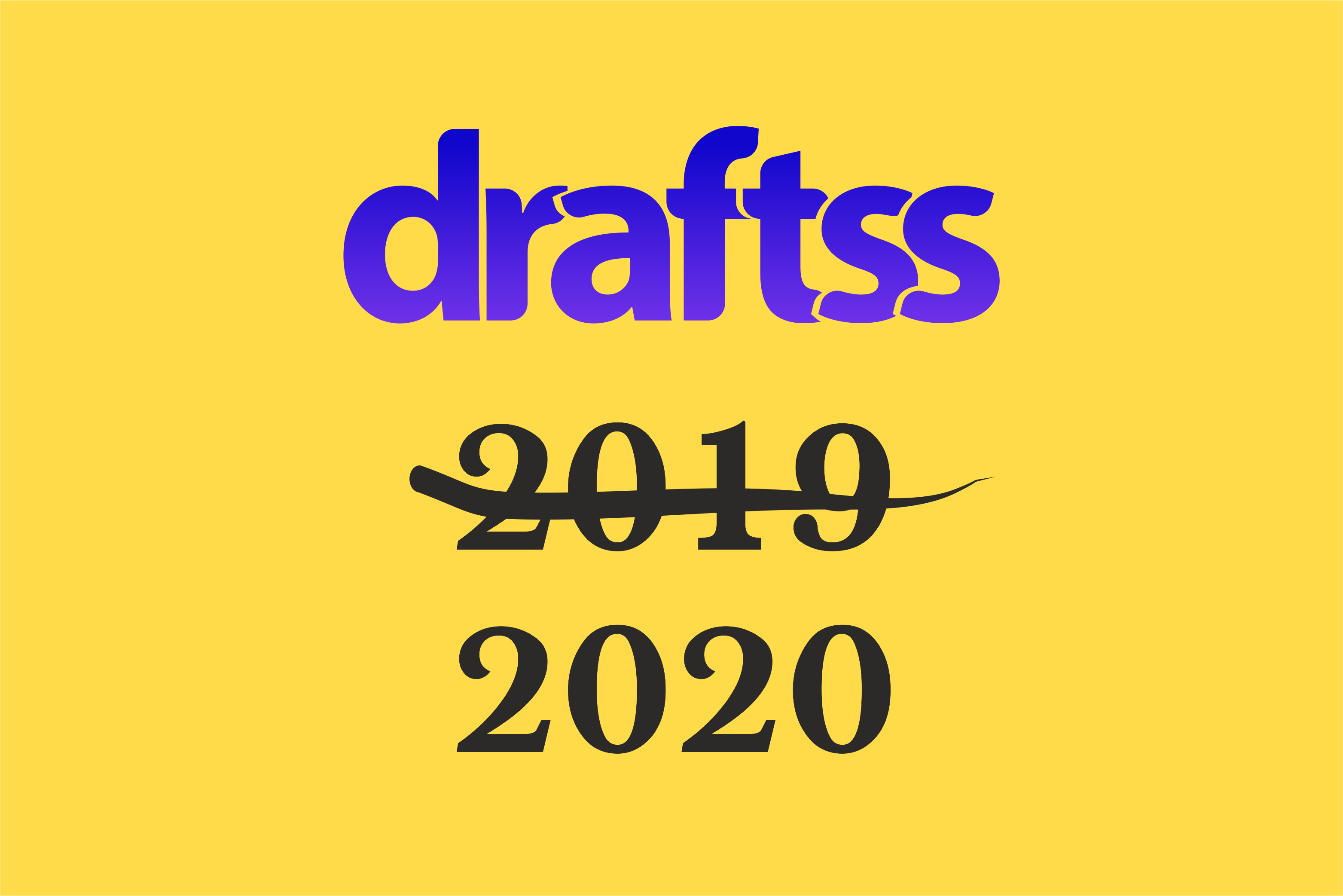 Draftss: Year in Review (2019)
