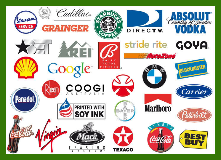 Famous Logos ƧЯOЯЯƎ &#8211; Can You Find Them?