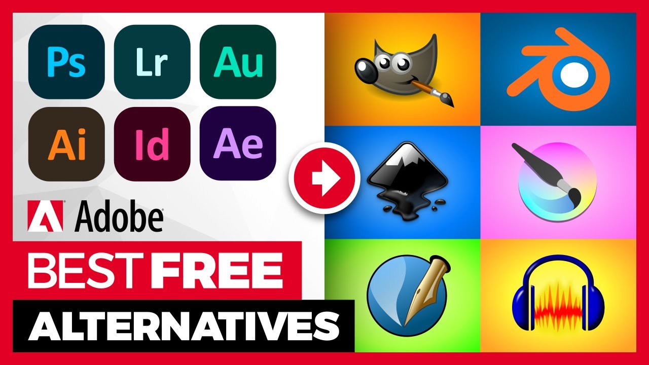 Adobe CC Alternatives: 6 Free Tools