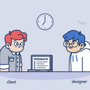 provide good feedback to your graphic designer