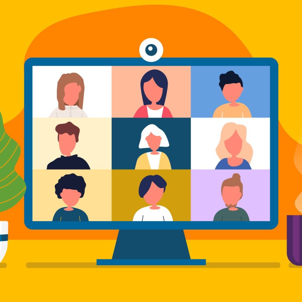 Branded backgrounds for your online meetings