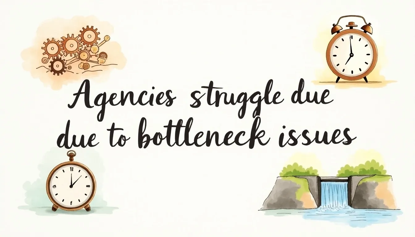 The real reason agencies hit a wall (the bottleneck problem)