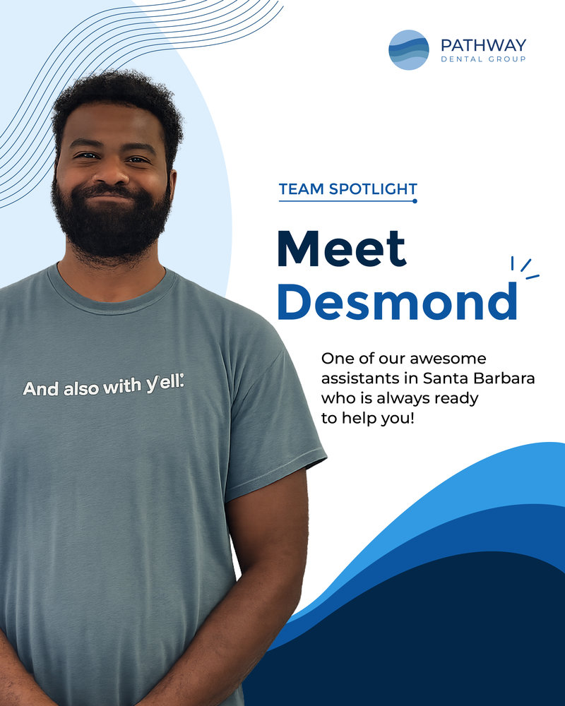Social media post for Pathway Dental Group team member spotlight created by Draftss