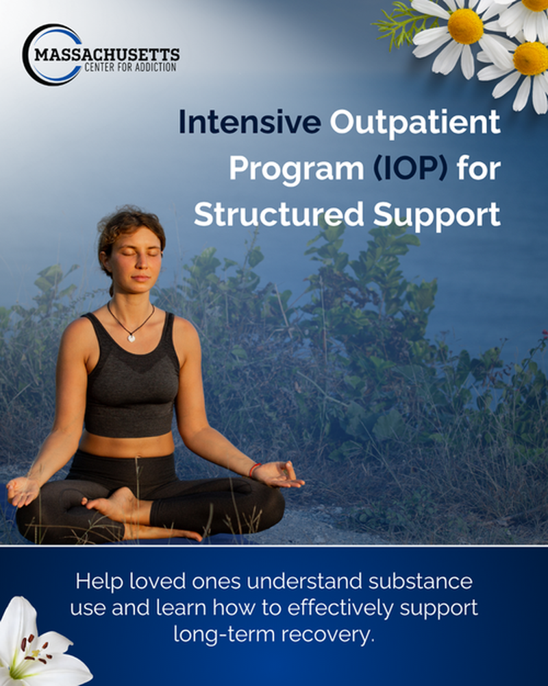 Social media post for MCA mental health awareness intensive outpatient program created by Draftss