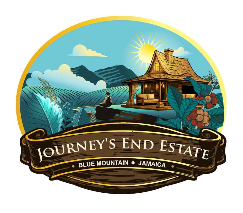 Journey's End Estate logo design concept created by Draftss