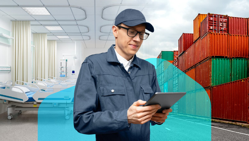 Digital inspection and asset management promotional graphic, created by Draftss