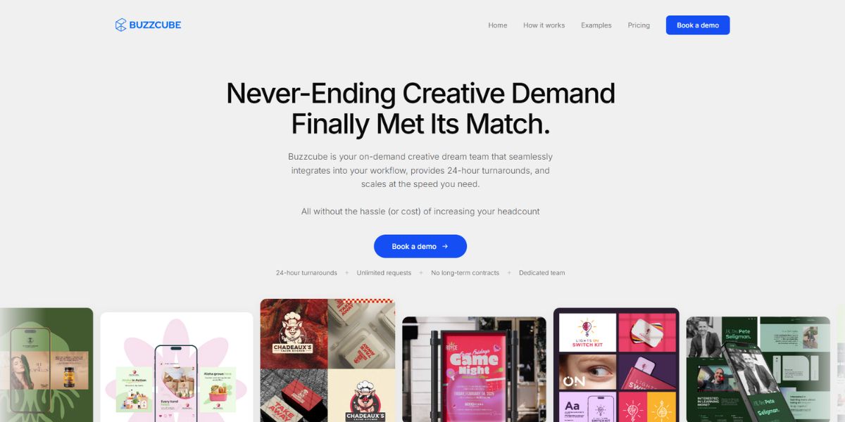 Buzzcube creative design subscription services in 2026