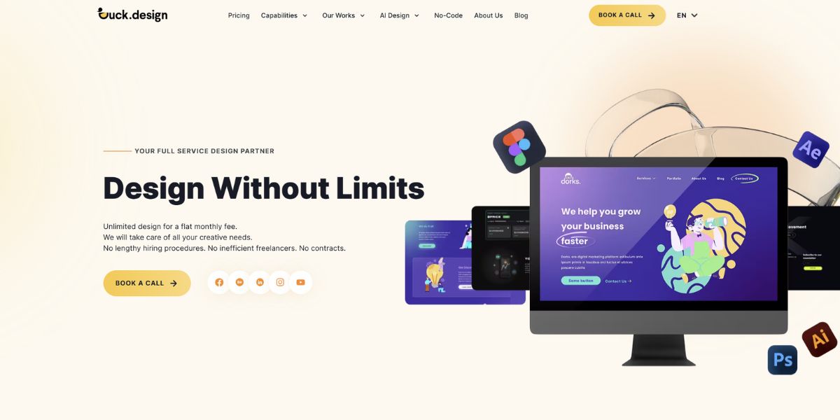 Duck.design unlimited design subscription service