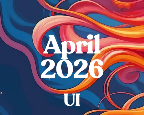 Website UI Highlights: April 2026